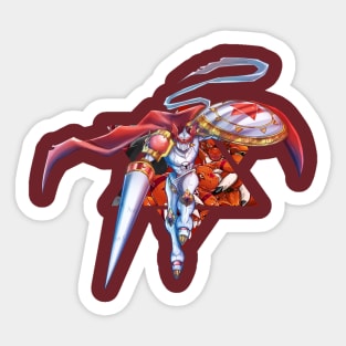 gallantmon fanart Sticker